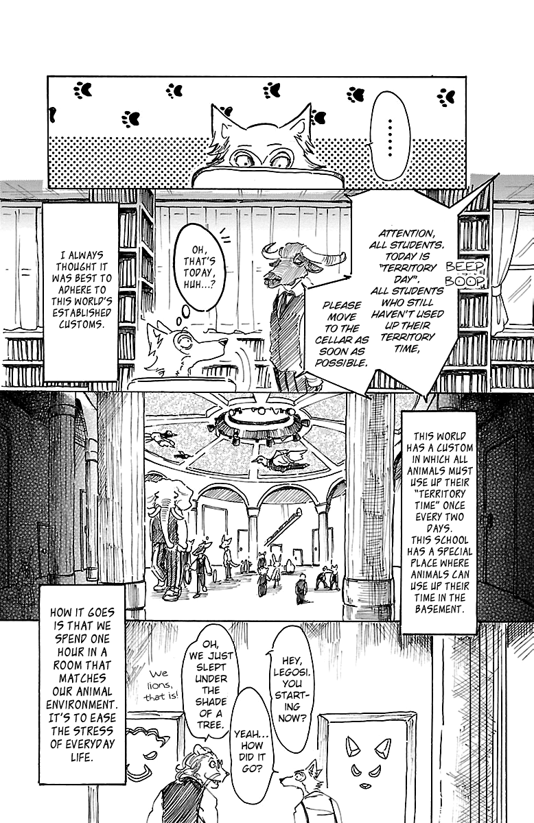 Beastars Chapter 9 page 14 - Chapter 9: The Wind Rises (Behind Closed Doors)