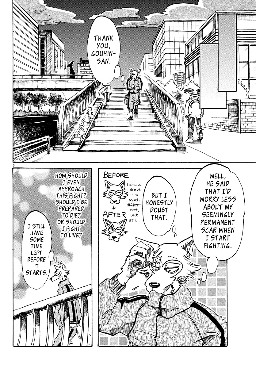 Beastars Chapter 90 page 6 - Chapter 90: The Old Year and the New Year of My Soul