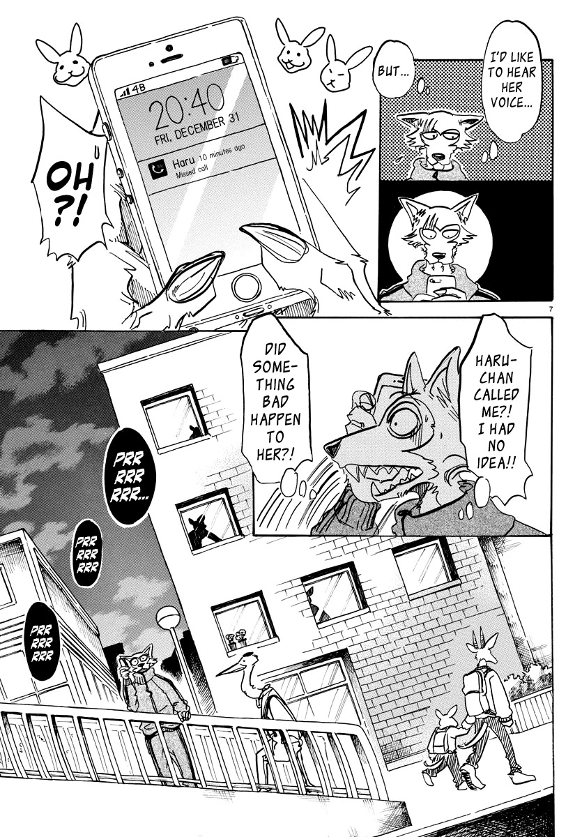 Beastars Chapter 90 page 7 - Chapter 90: The Old Year and the New Year of My Soul