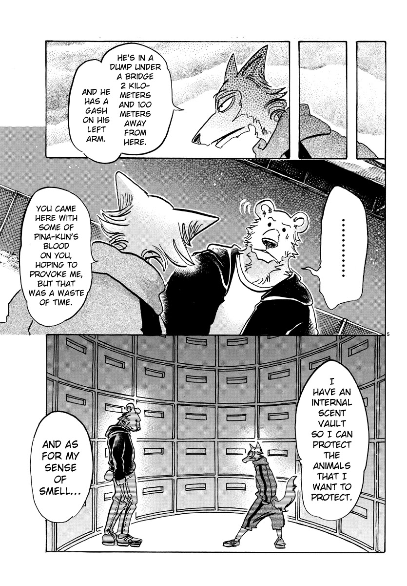 Beastars Chapter 91 page 5 - Chapter 91: The Howl of a Guardian Diety