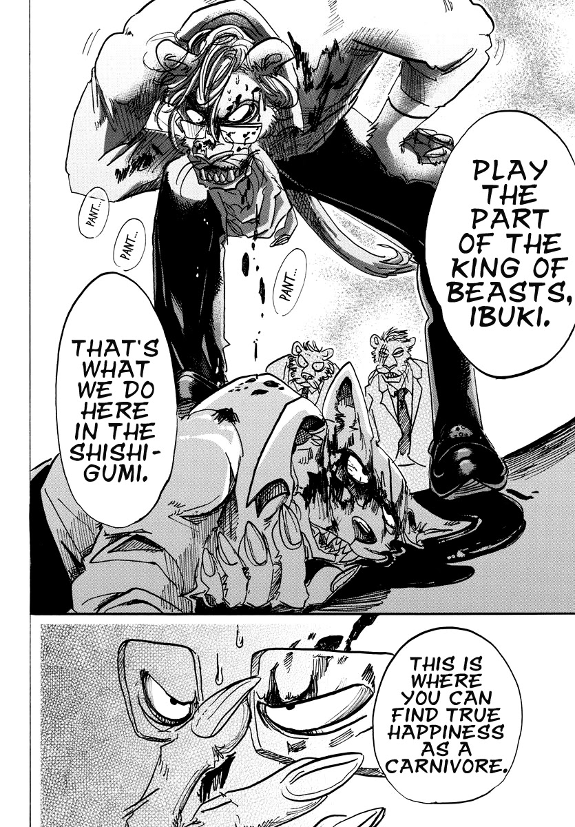 Beastars Chapter 92 page 11 - Chapter 92: You are the Prince of Beasts