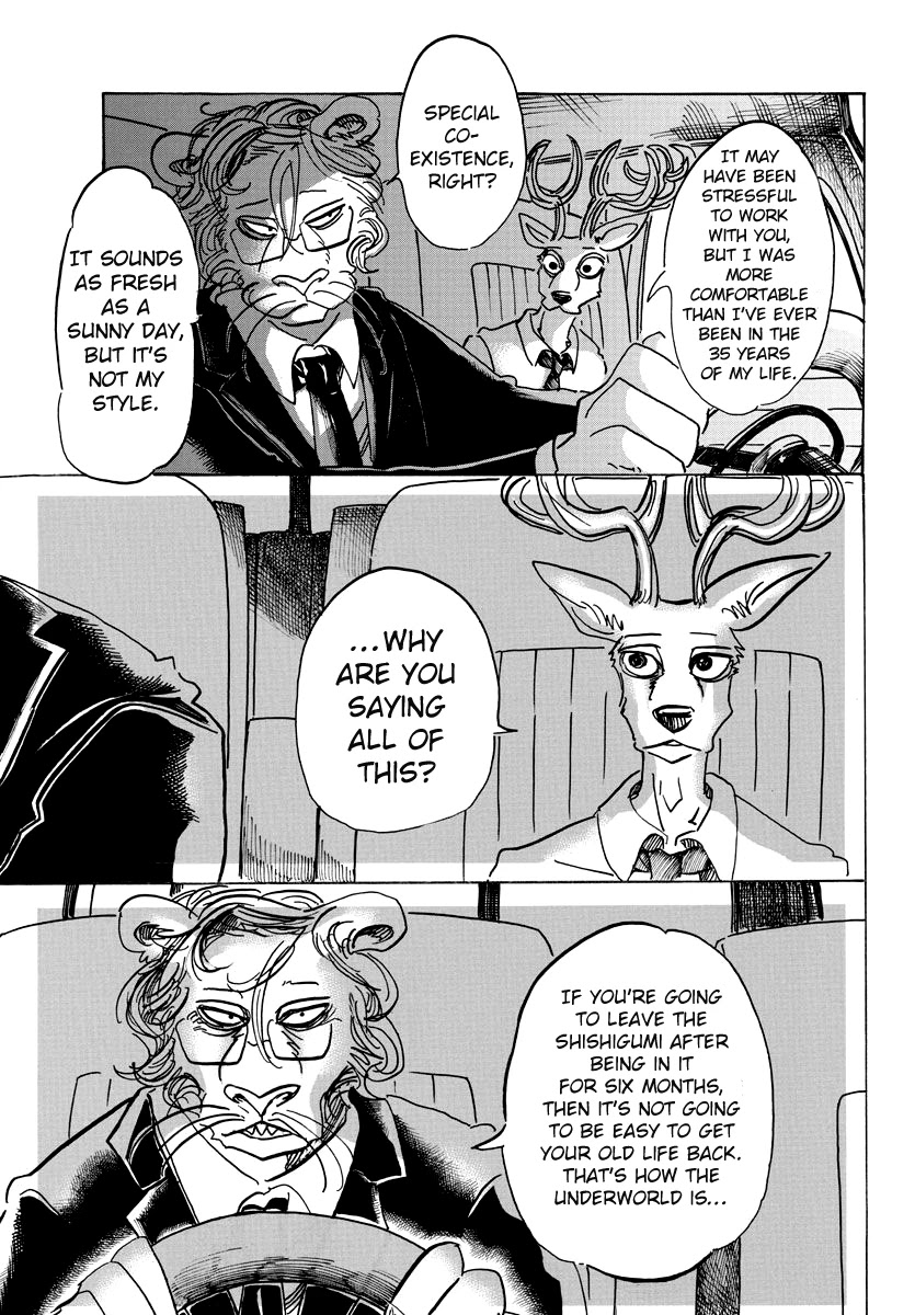 Beastars Chapter 92 page 14 - Chapter 92: You are the Prince of Beasts