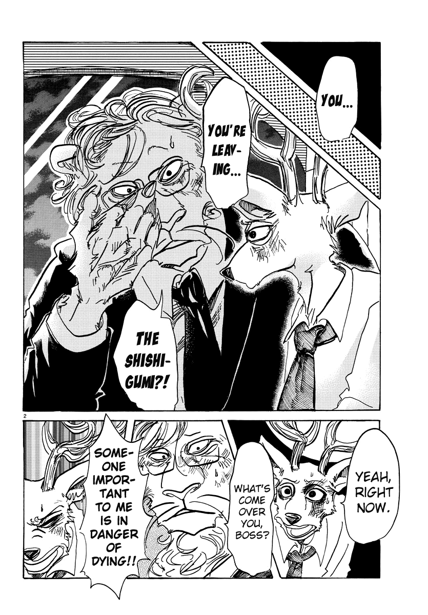 Beastars Chapter 92 page 3 - Chapter 92: You are the Prince of Beasts