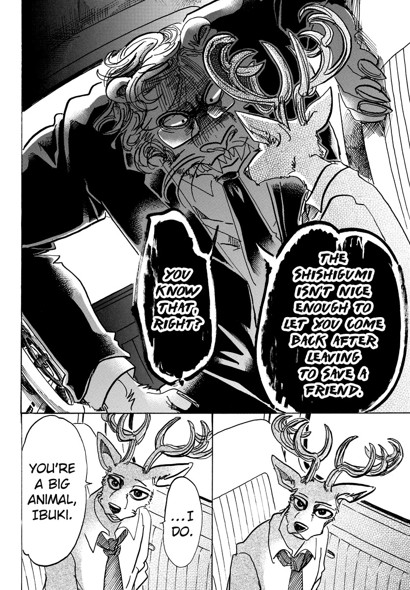 Beastars Chapter 92 page 5 - Chapter 92: You are the Prince of Beasts