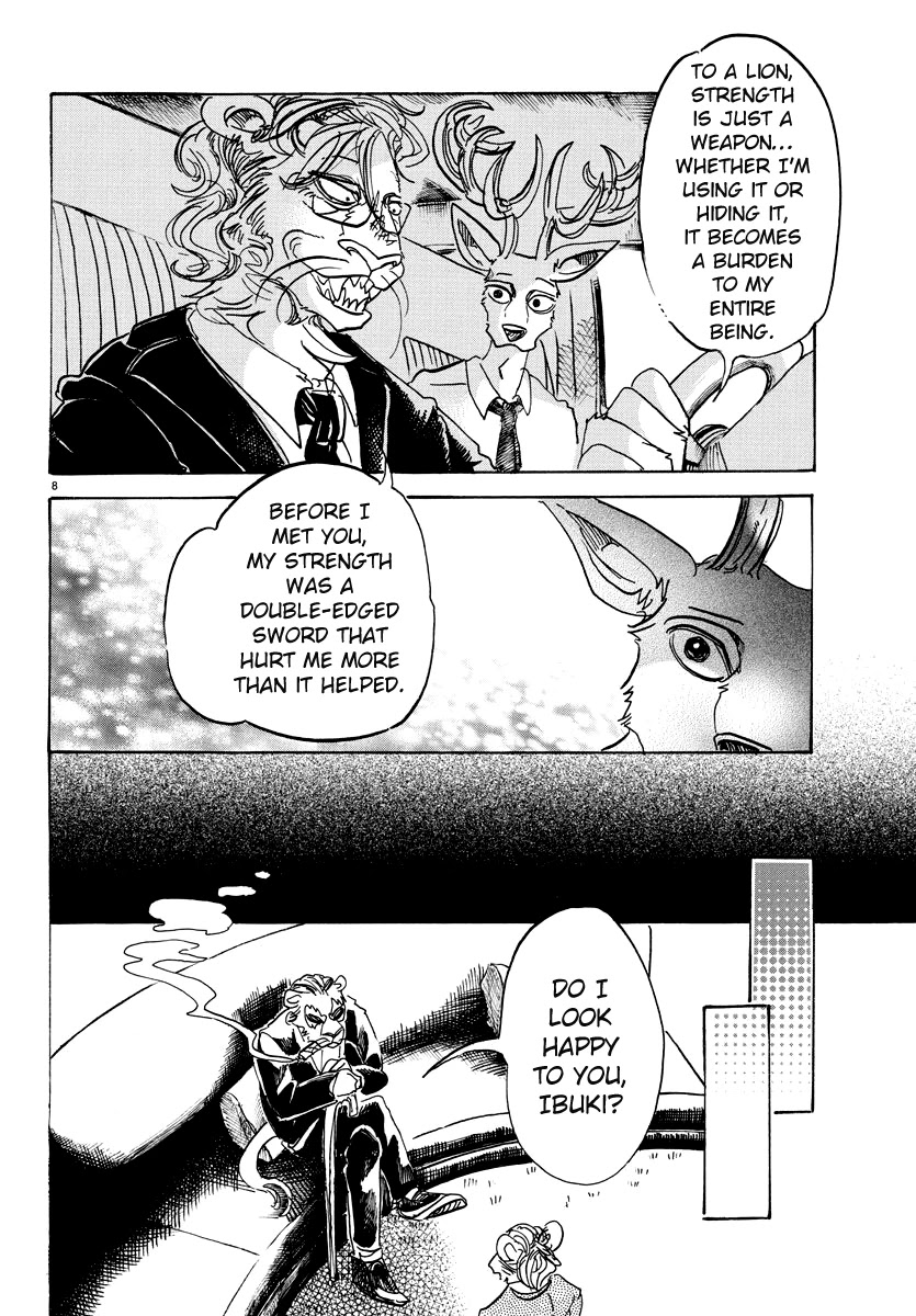 Beastars Chapter 92 page 9 - Chapter 92: You are the Prince of Beasts