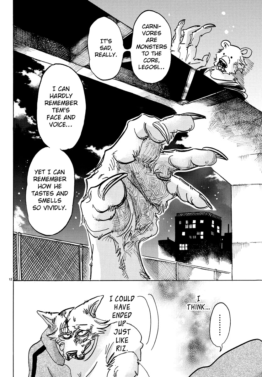 Beastars Chapter 94 page 12 - Chapter 94: Beasts School Wars