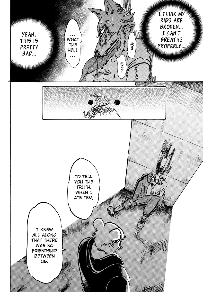 Beastars Chapter 94 page 4 - Chapter 94: Beasts School Wars