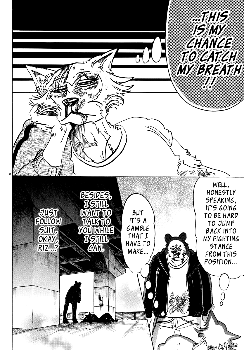 Beastars Chapter 94 page 8 - Chapter 94: Beasts School Wars