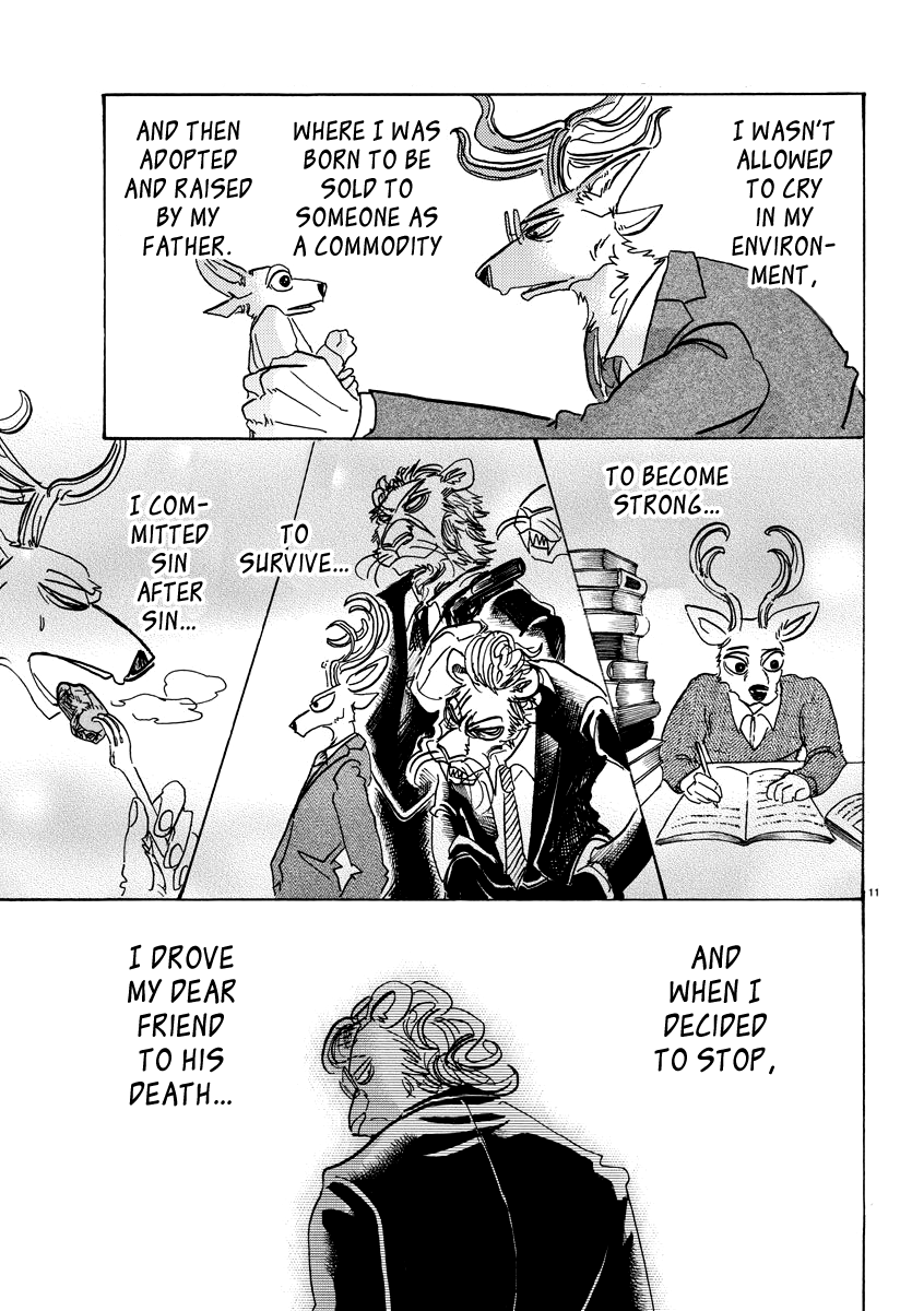 Beastars Chapter 95 page 11 - Chapter 95: A Drop of 18-times Concentrate