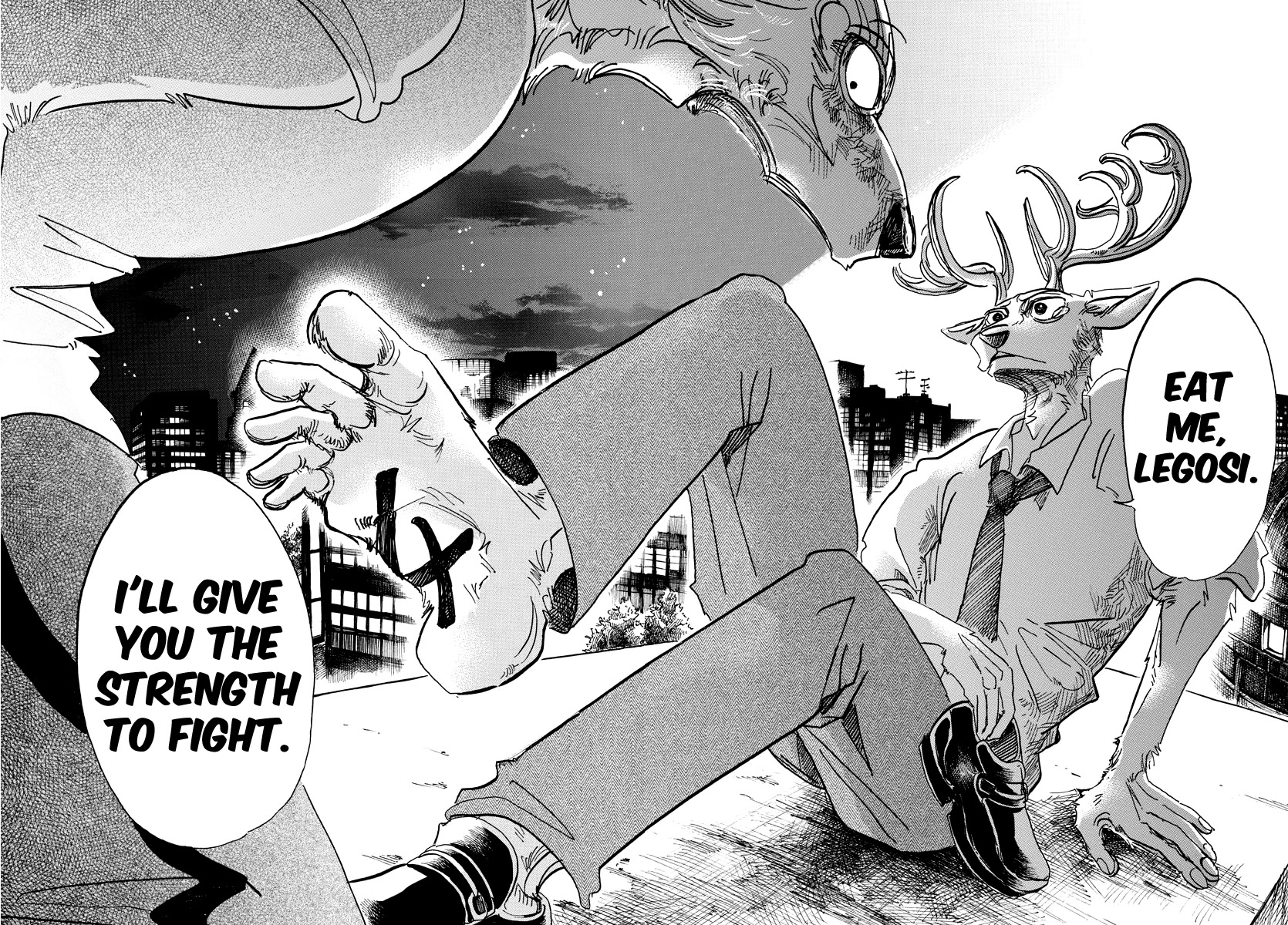 Beastars Chapter 95 page 14 - Chapter 95: A Drop of 18-times Concentrate
