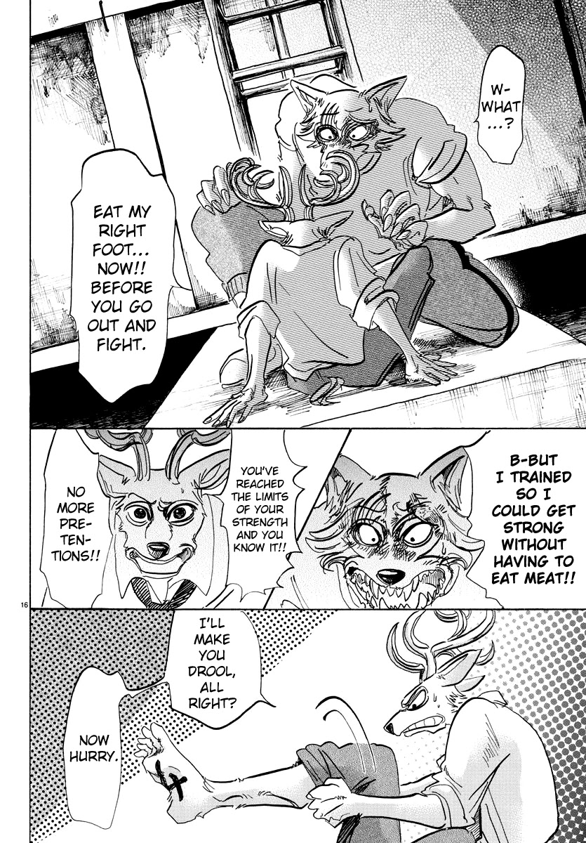 Beastars Chapter 95 page 15 - Chapter 95: A Drop of 18-times Concentrate