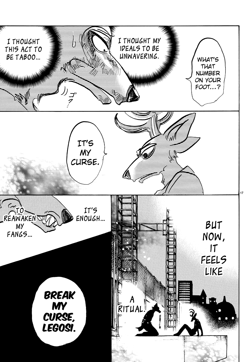 Beastars Chapter 95 page 16 - Chapter 95: A Drop of 18-times Concentrate