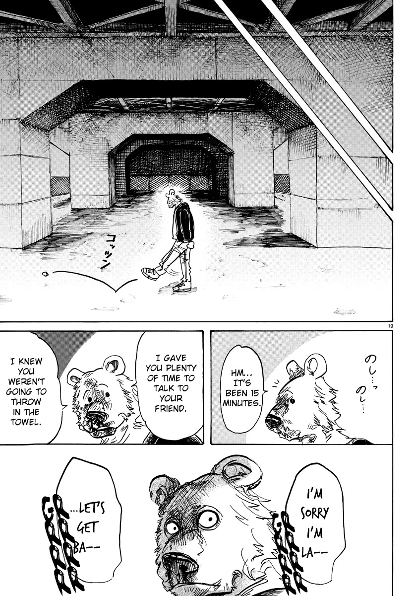 Beastars Chapter 95 page 18 - Chapter 95: A Drop of 18-times Concentrate