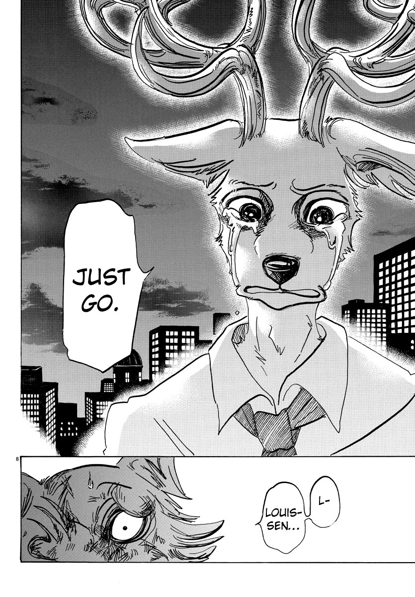 Beastars Chapter 95 page 8 - Chapter 95: A Drop of 18-times Concentrate