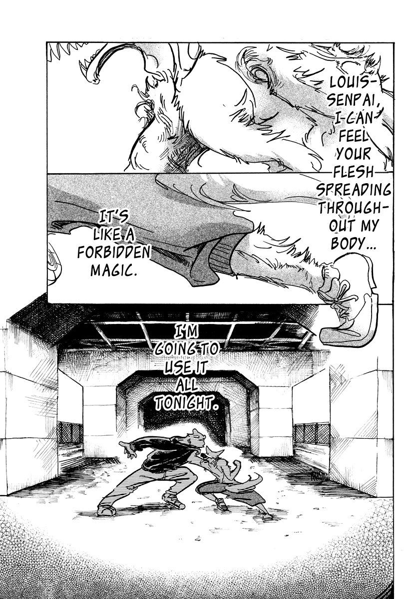 Beastars Chapter 96 page 10 - Chapter 96: I Give You My Crimson Cross Section