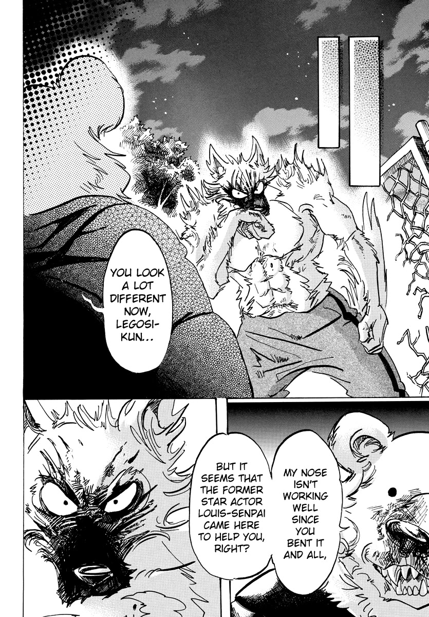 Beastars Chapter 96 page 6 - Chapter 96: I Give You My Crimson Cross Section