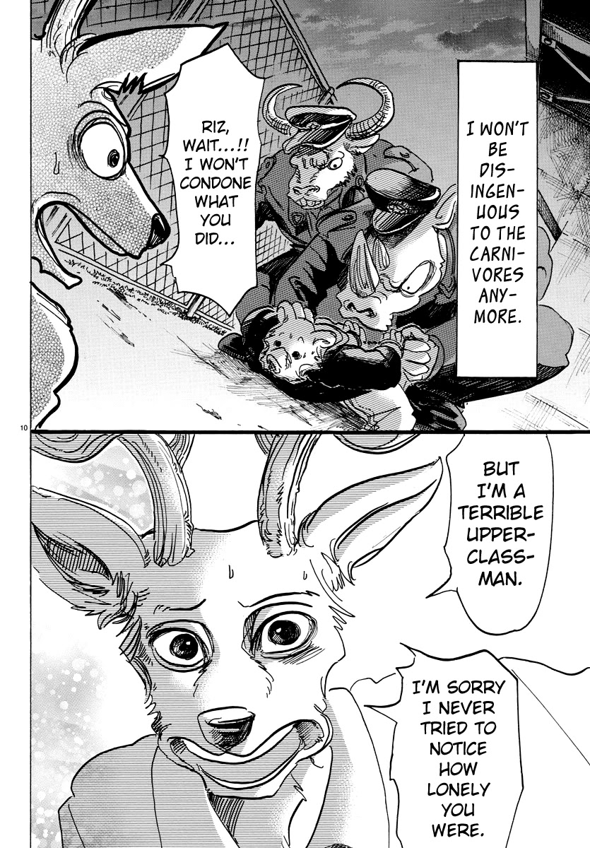 Beastars Chapter 97 page 10 - Chapter 97: We Were Just Out Eating