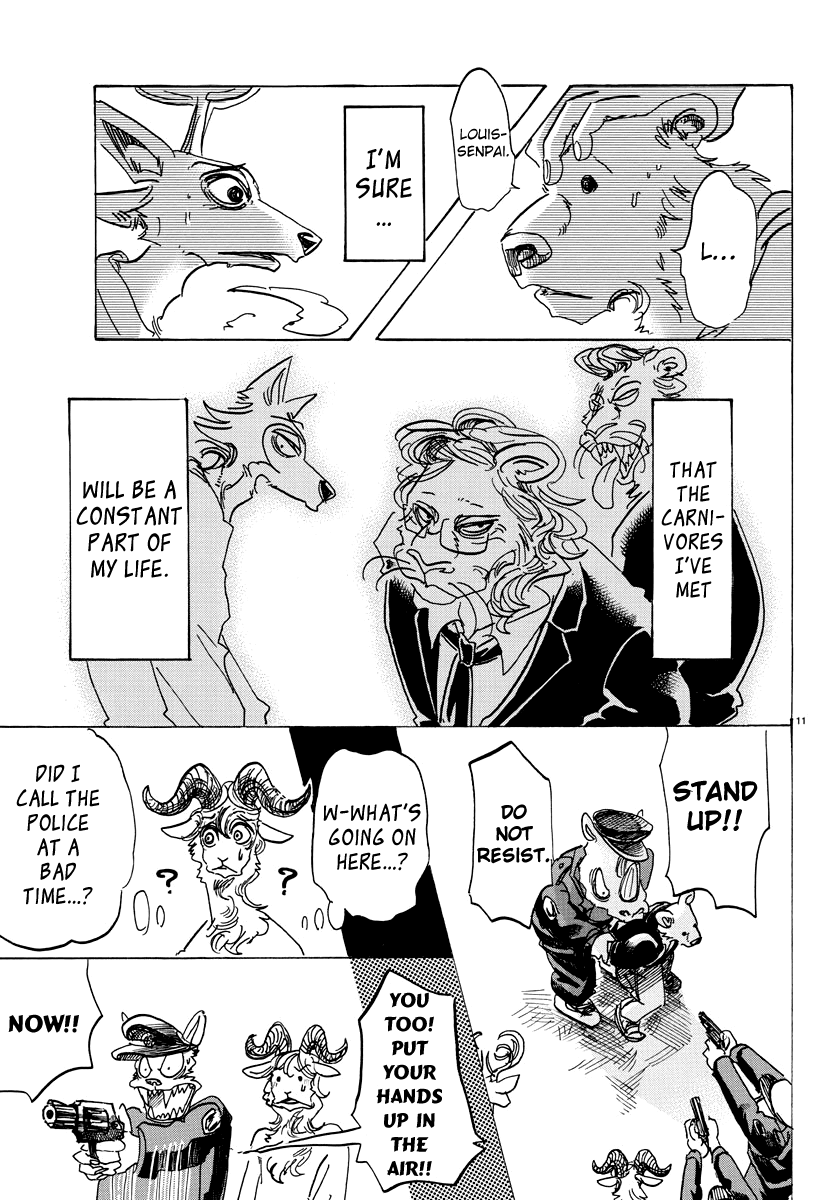 Beastars Chapter 97 page 11 - Chapter 97: We Were Just Out Eating
