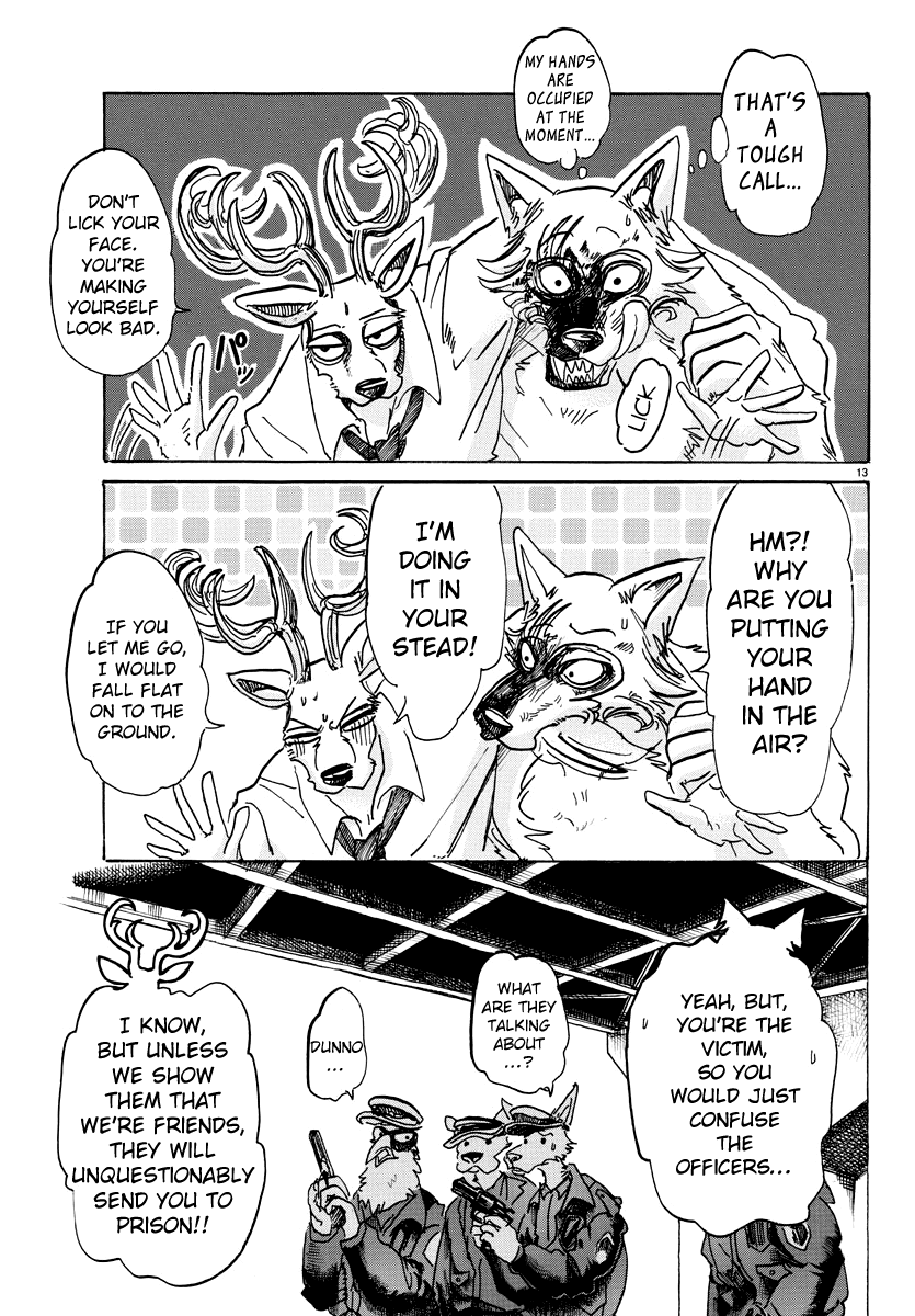 Beastars Chapter 97 page 13 - Chapter 97: We Were Just Out Eating