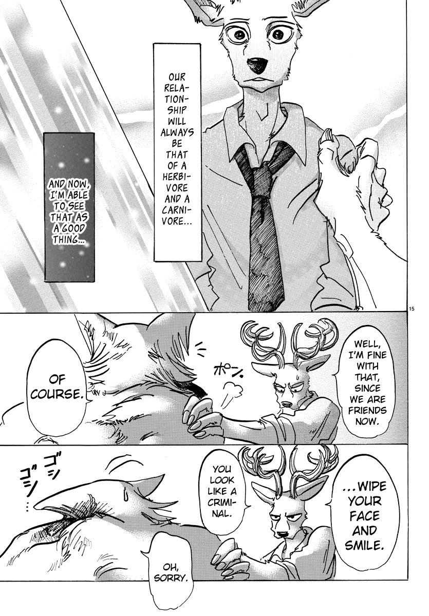 Beastars Chapter 97 page 15 - Chapter 97: We Were Just Out Eating