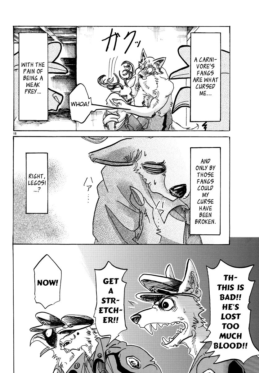 Beastars Chapter 97 page 18 - Chapter 97: We Were Just Out Eating