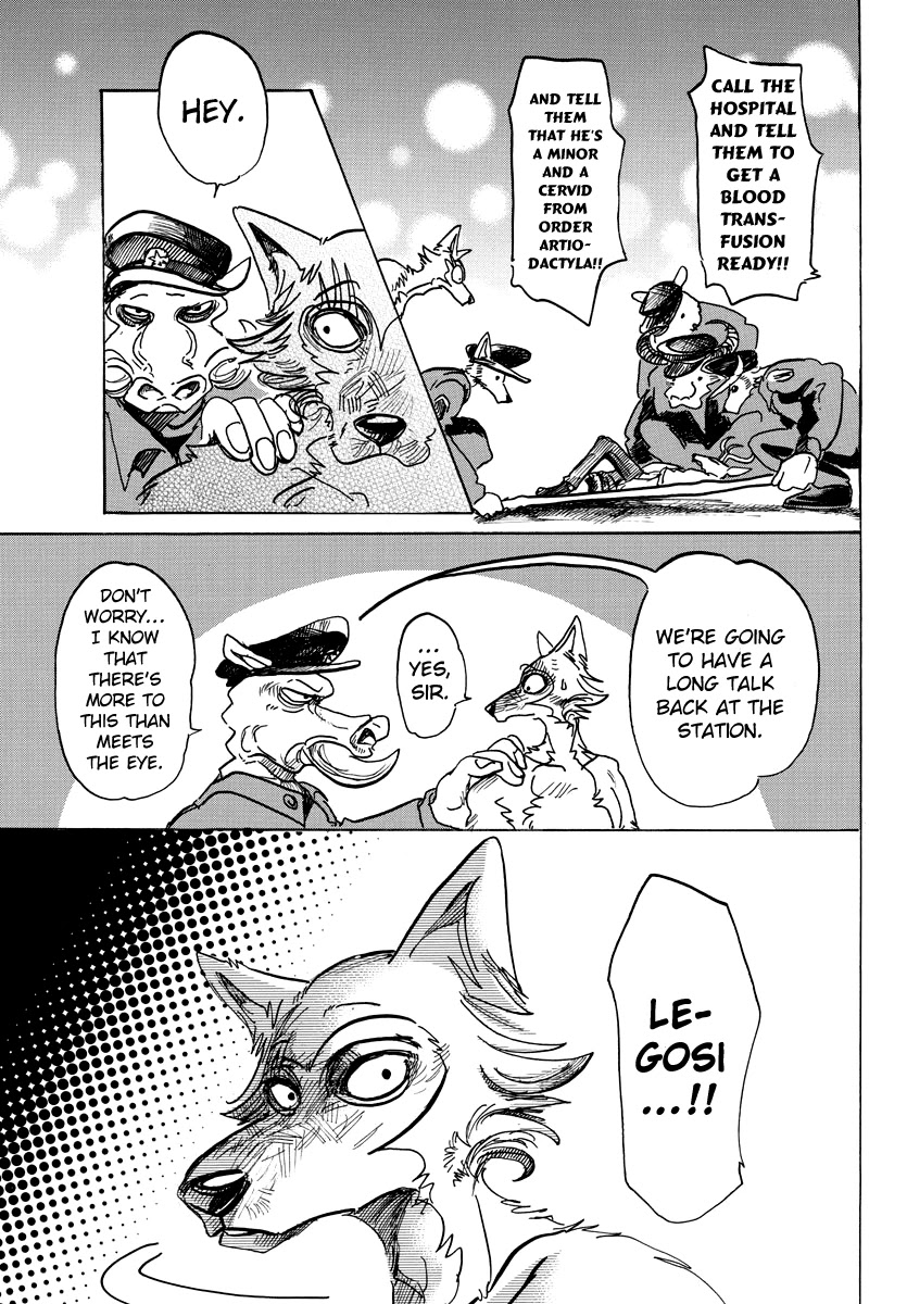 Beastars Chapter 97 page 19 - Chapter 97: We Were Just Out Eating