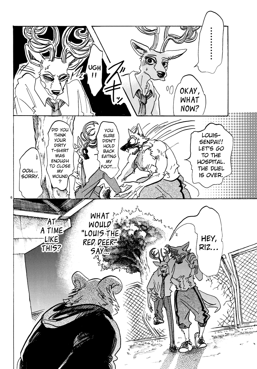 Beastars Chapter 97 page 7 - Chapter 97: We Were Just Out Eating