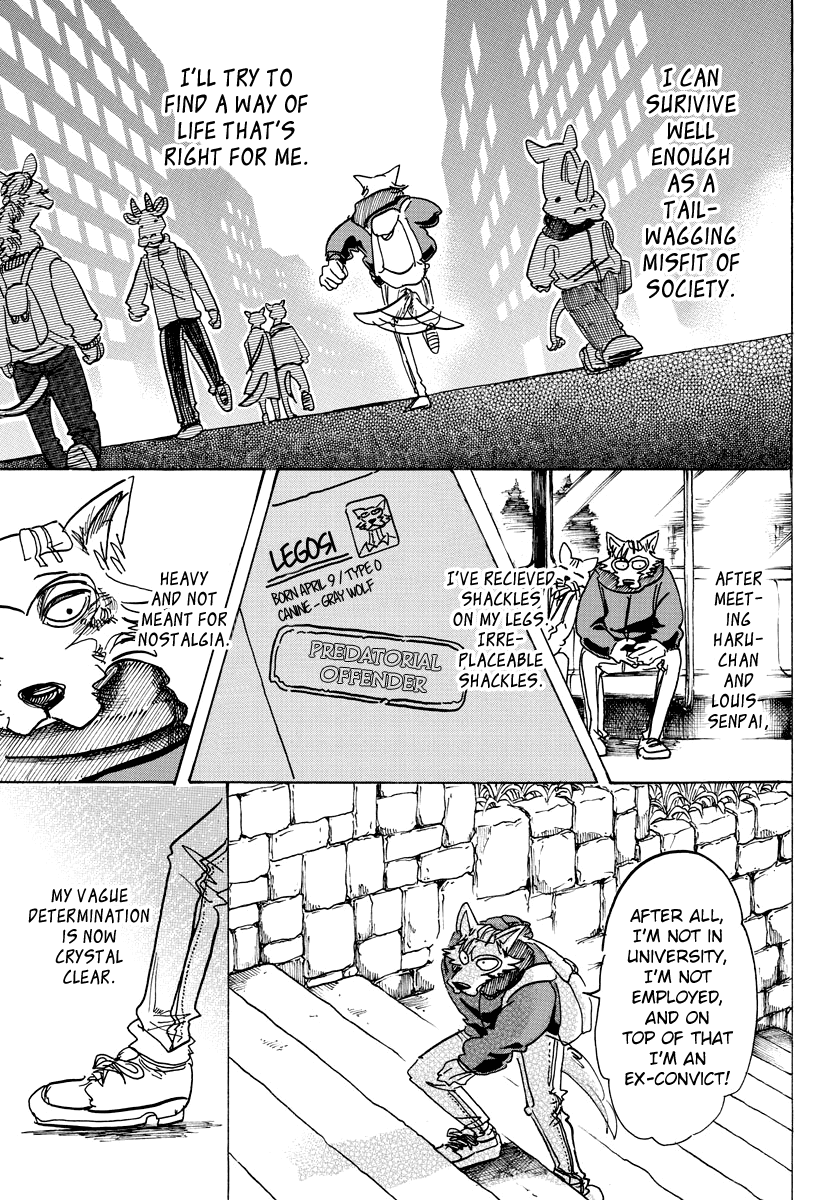 Beastars Chapter 98 page 13 - Chapter 98: Meeting Eyes with Myself Twenty Years into the Future