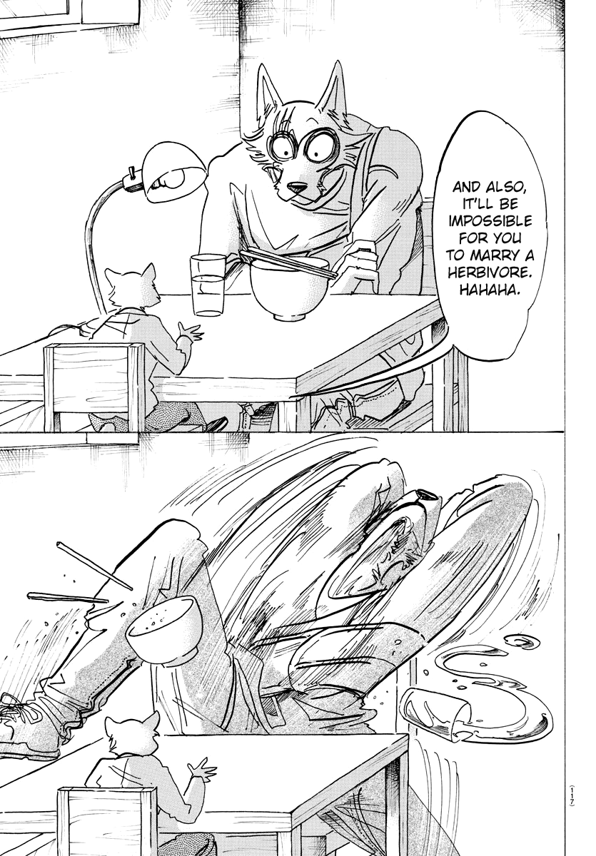 Beastars Chapter 98 page 5 - Chapter 98: Meeting Eyes with Myself Twenty Years into the Future
