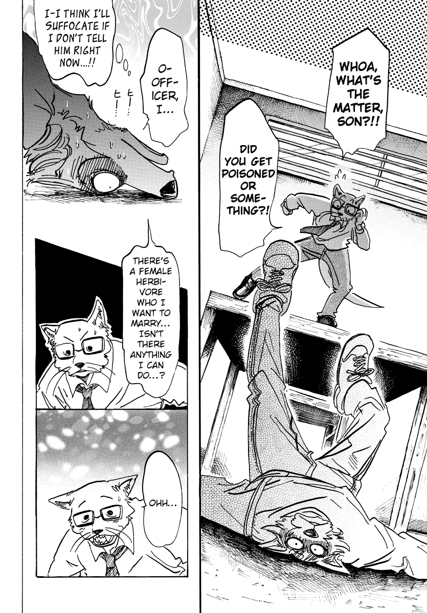 Beastars Chapter 98 page 6 - Chapter 98: Meeting Eyes with Myself Twenty Years into the Future