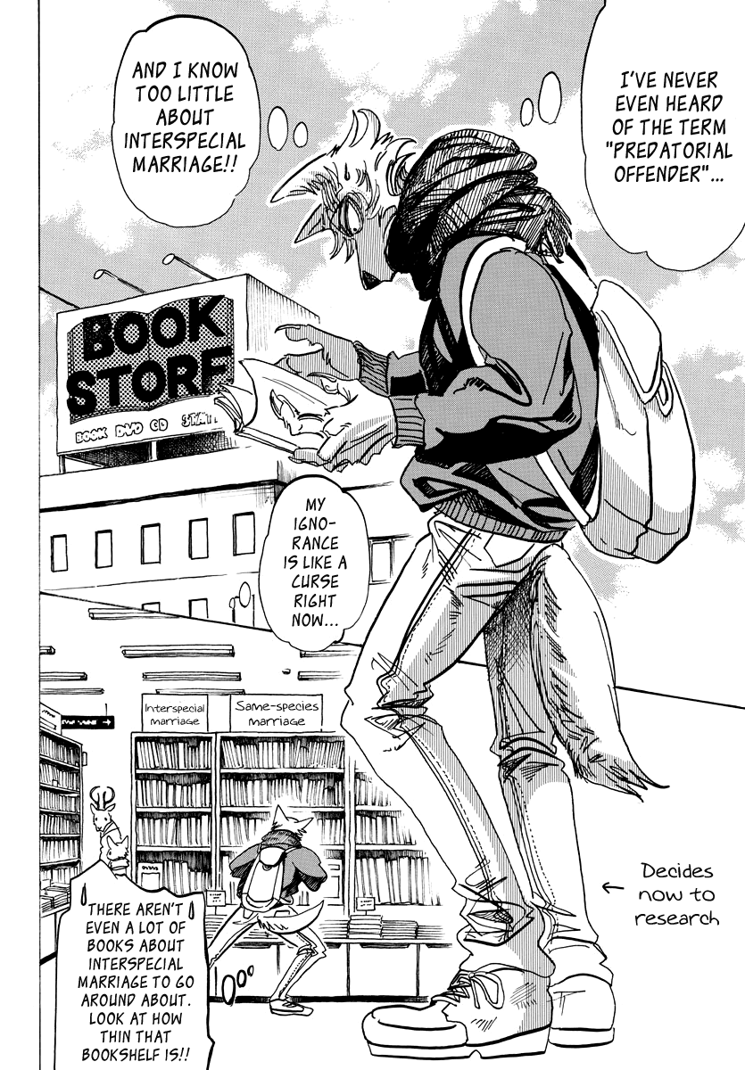 Beastars Chapter 98 page 8 - Chapter 98: Meeting Eyes with Myself Twenty Years into the Future