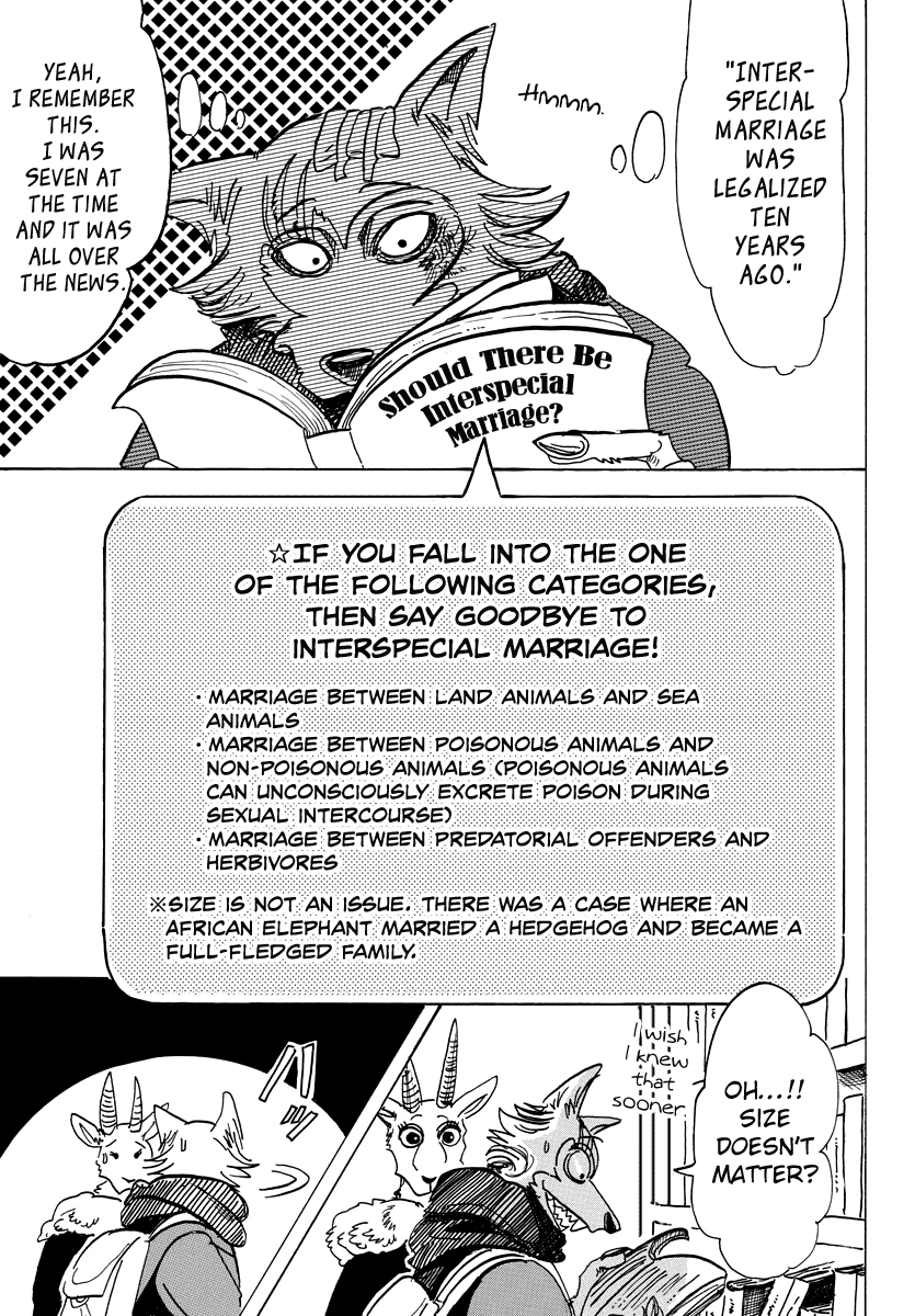 Beastars Chapter 98 page 9 - Chapter 98: Meeting Eyes with Myself Twenty Years into the Future