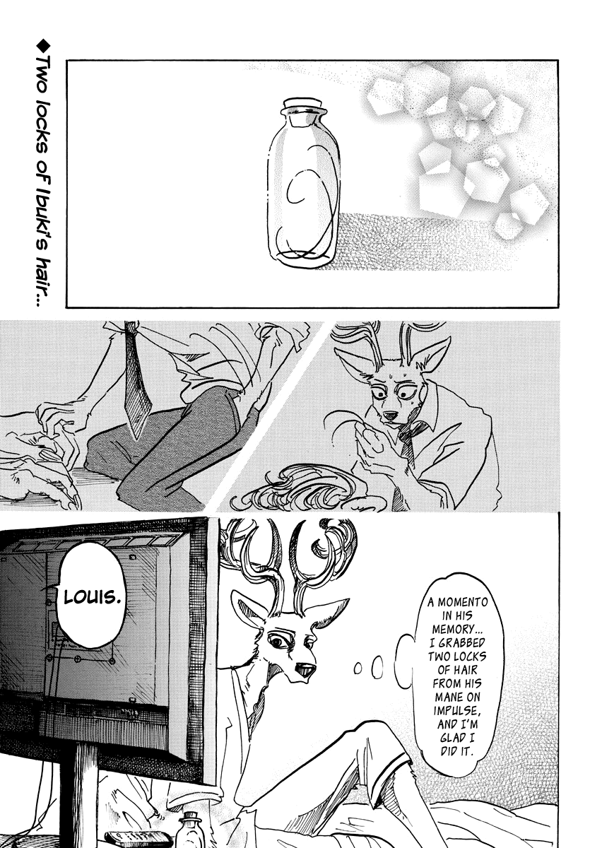 Beastars Chapter 99 page 1 - Chapter 99: A Leader with a Black Mane