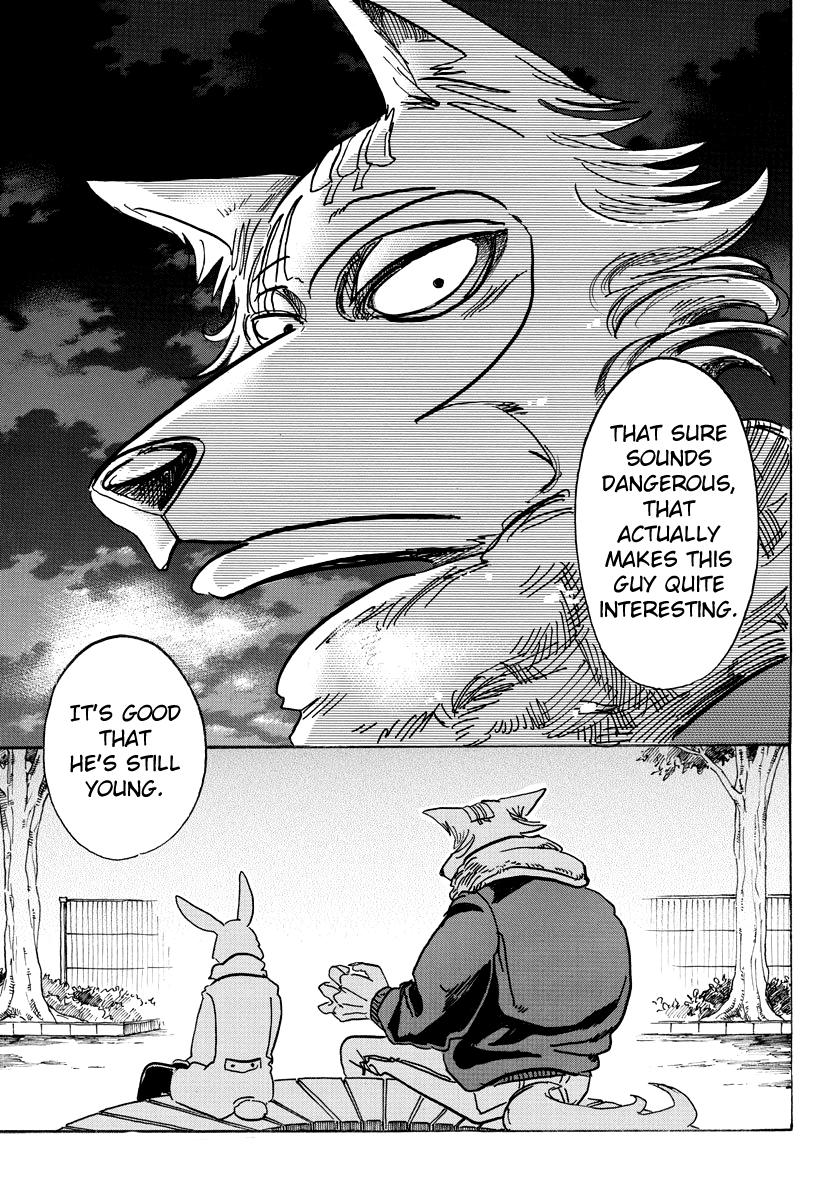 Beastars Chapter 99 page 17 - Chapter 99: A Leader with a Black Mane