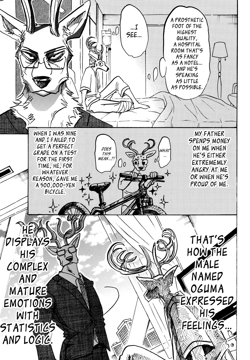 Beastars Chapter 99 page 3 - Chapter 99: A Leader with a Black Mane