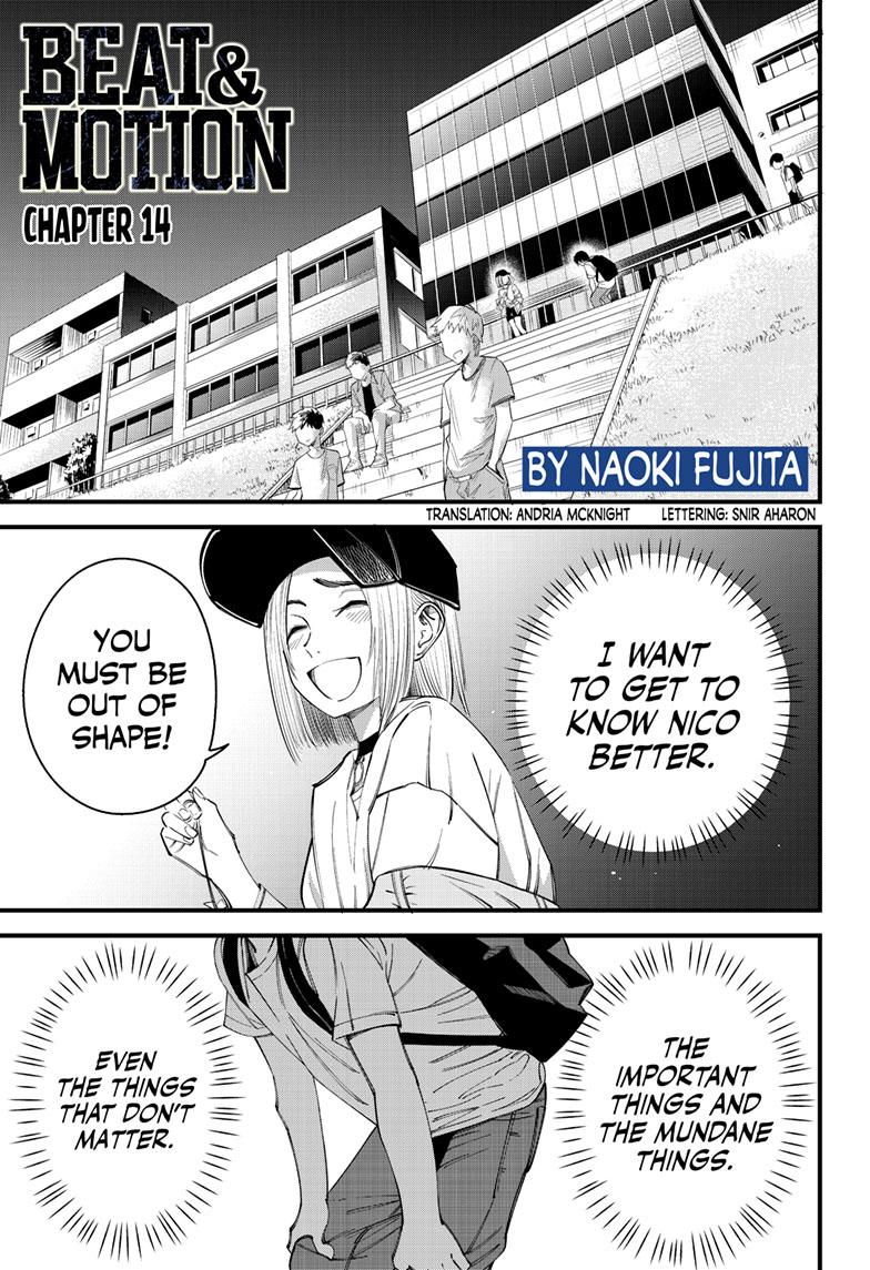 Beat & Motion Chapter 14 page 1 - Chapter 14