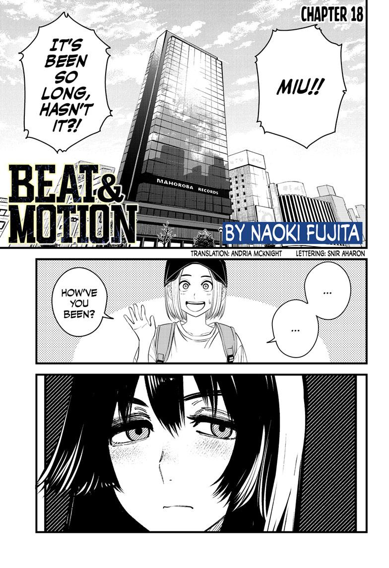 Beat & Motion Chapter 18 page 1 - Chapter 18