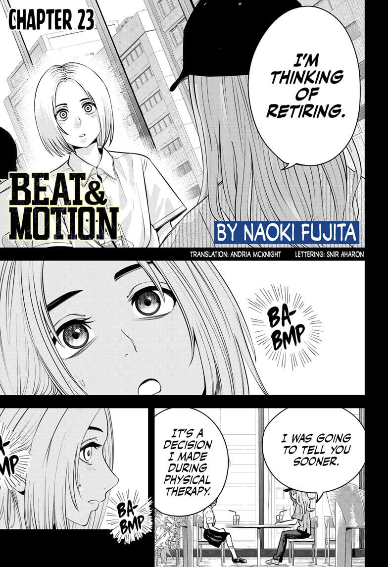 Beat & Motion Chapter 23 page 1 - Chapter 23