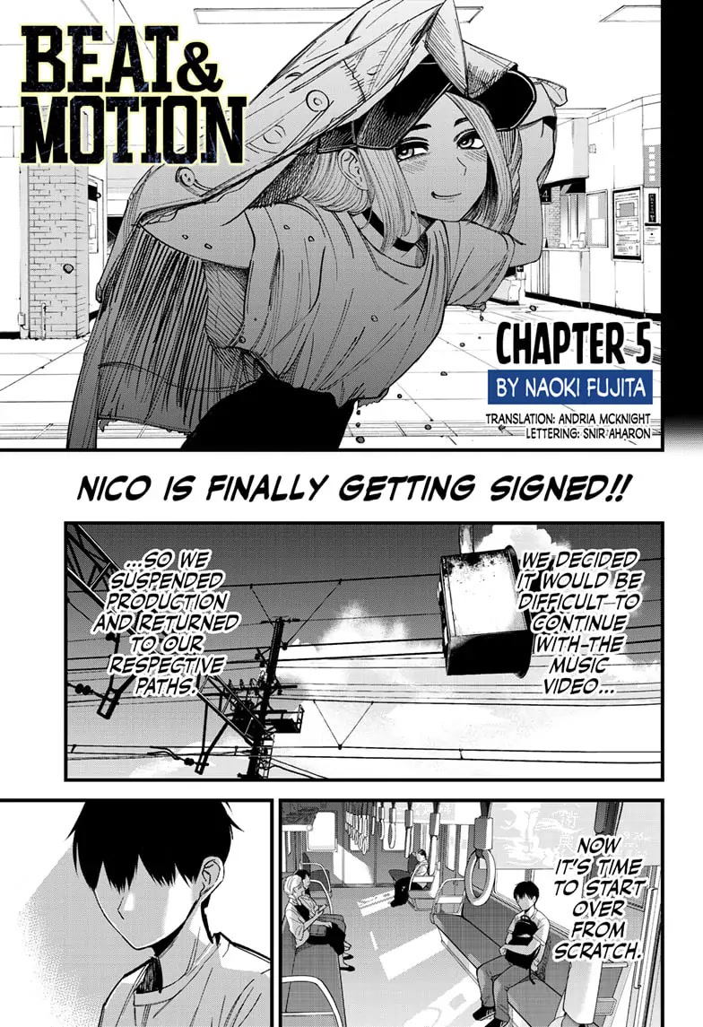 Beat & Motion Chapter 5 page 1 - Chapter 5