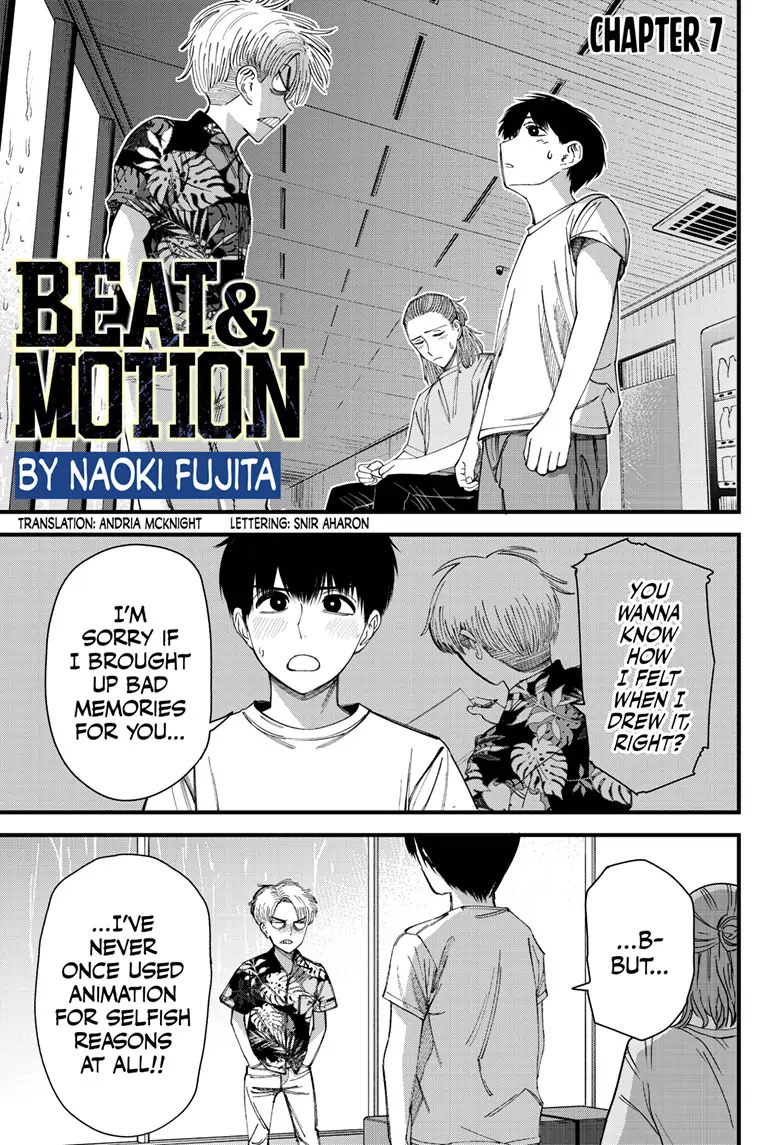 Beat & Motion Chapter 7 page 1 - Chapter 7