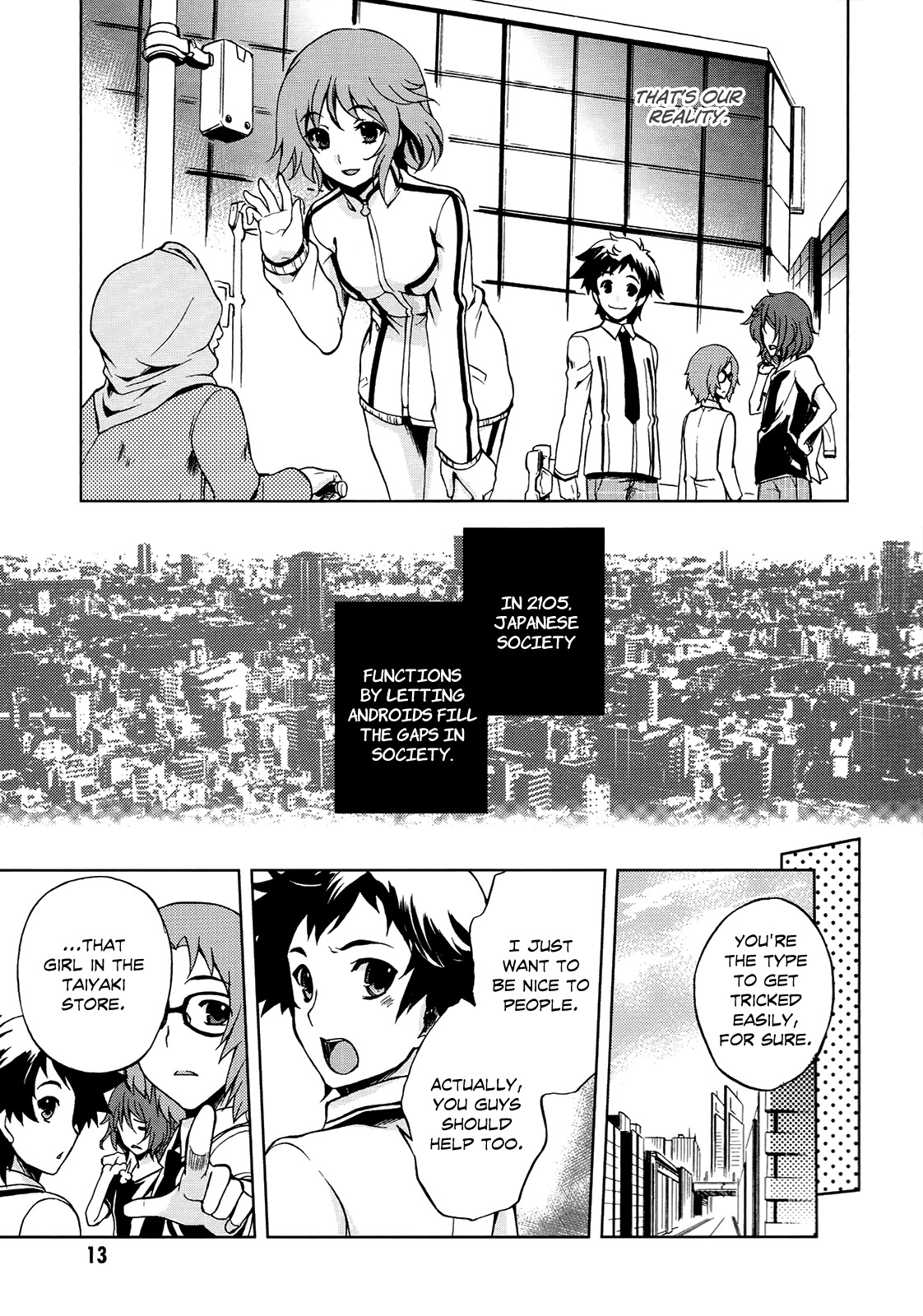 Beatless - Dystopia Chapter 1 page 14 - Chapter 1: Enounter