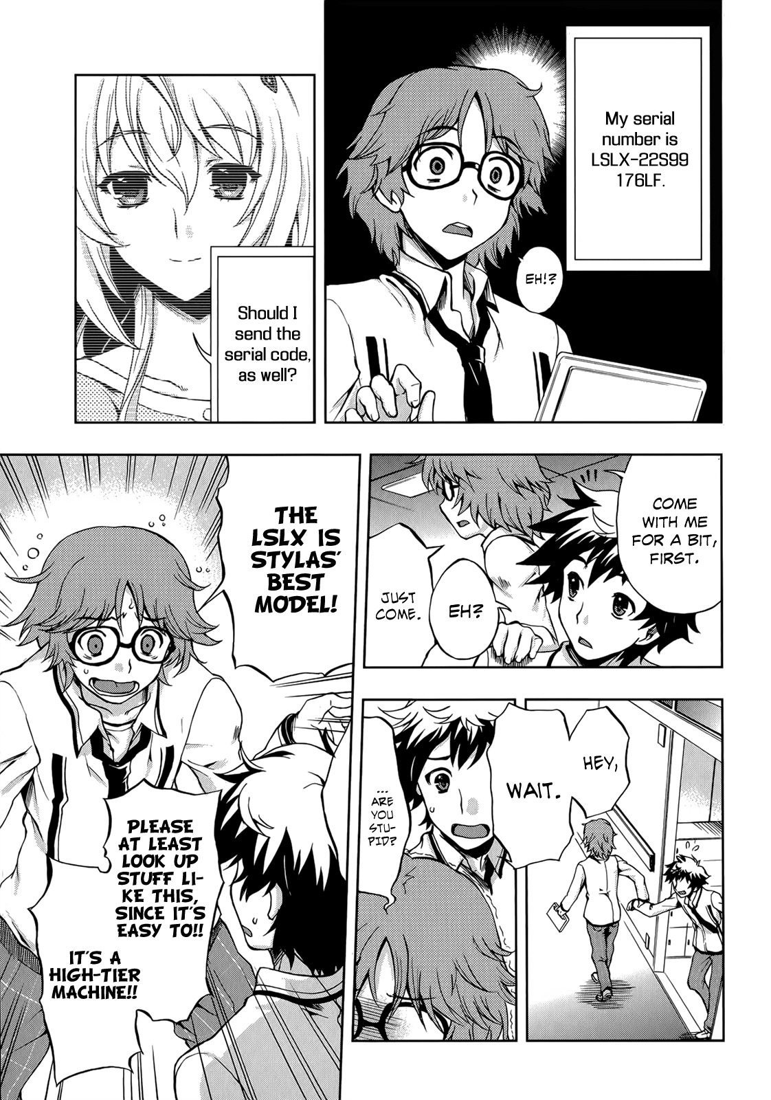 Beatless - Dystopia Chapter 5 page 8 - Chapter 5: Disquieting Advice