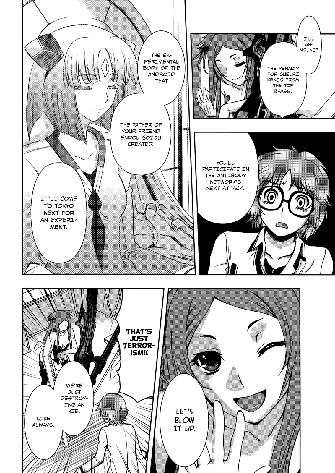Beatless - Dystopia Chapter 9 page 21 - Chapter 9: The Plotted Assault