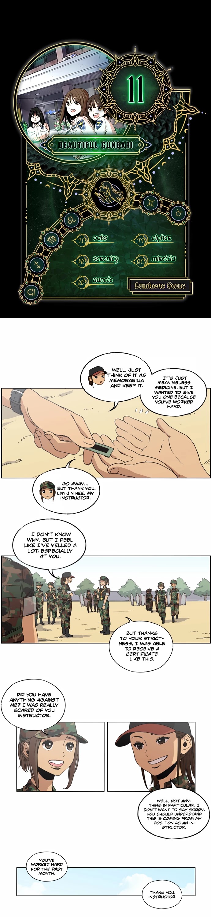 Beautiful Gunbari Chapter 11 page 1 - Chapter 11