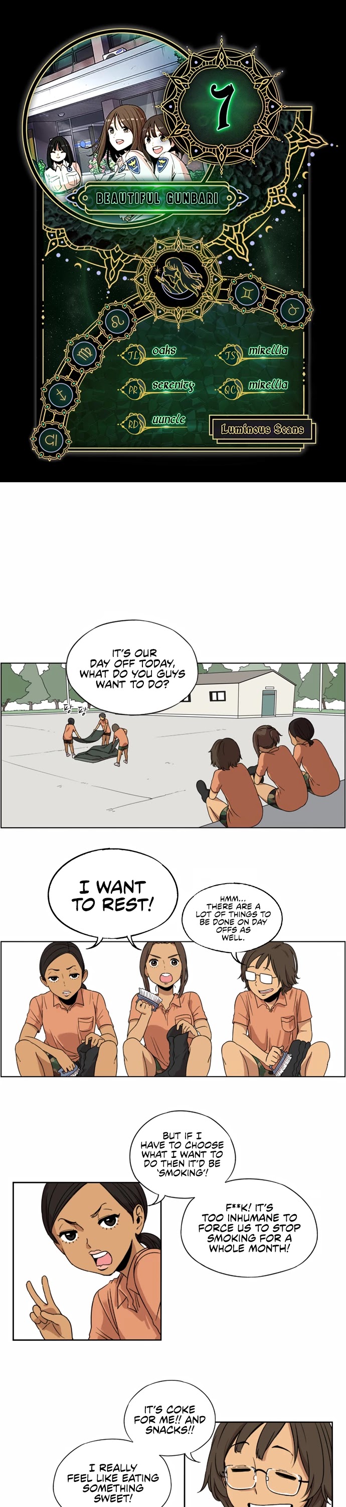 Beautiful Gunbari Chapter 7 page 1 - Chapter 7