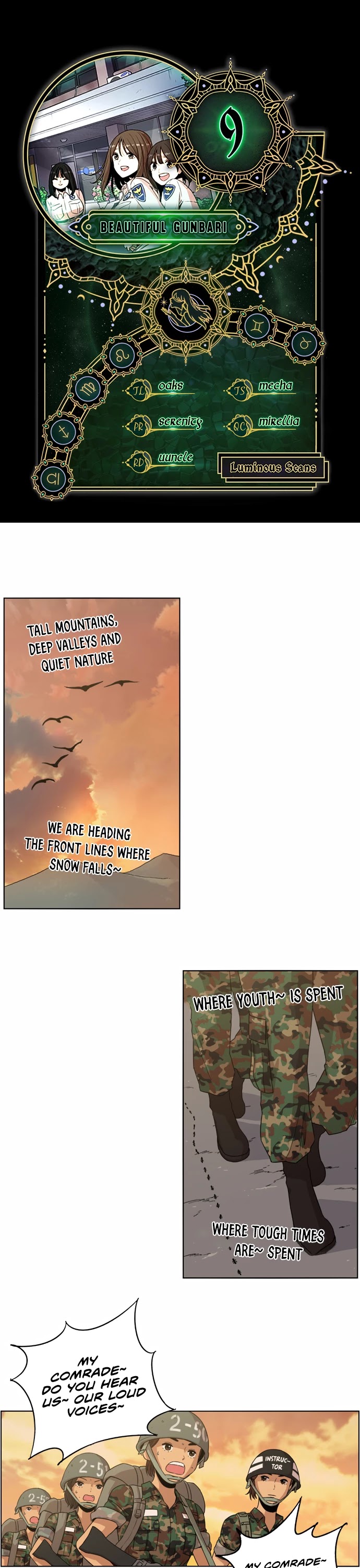 Beautiful Gunbari Chapter 9 page 1 - Chapter 9