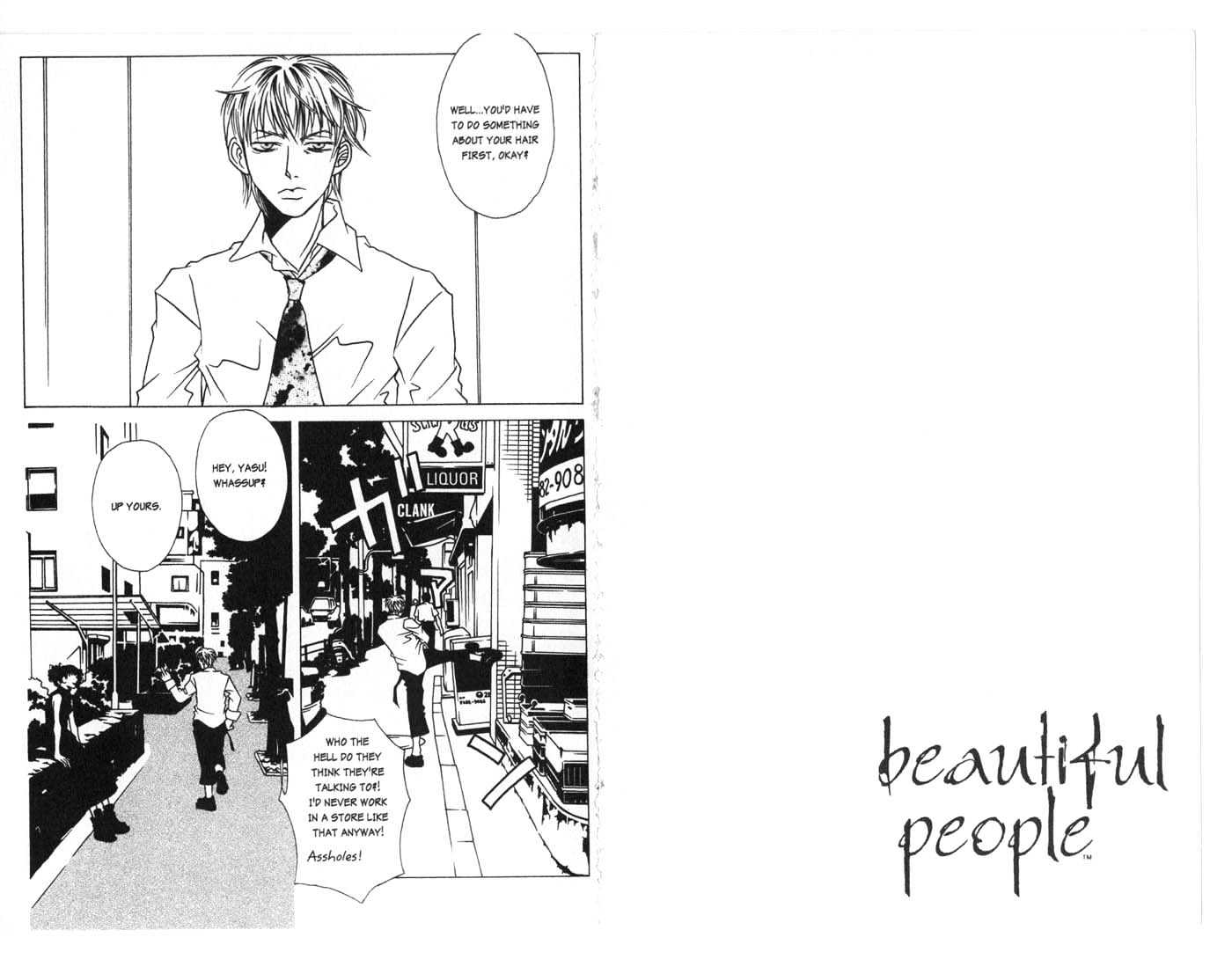 Beautiful People Chapter 1 page 4 - Chapter 1 : 1 Princess White Snow \ 2 World's End \ 3 Electric Angel \ 4 The...