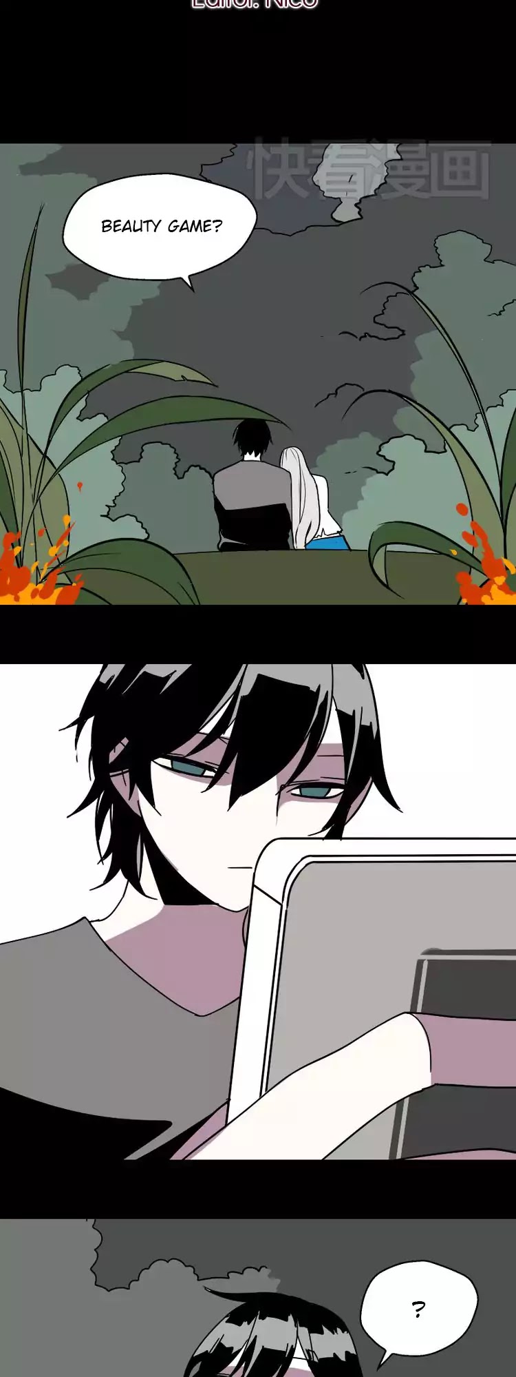 Beauty Game Chapter 1.32 page 2 - Vol.1 Chapter 32: Someone Started a Fire?!