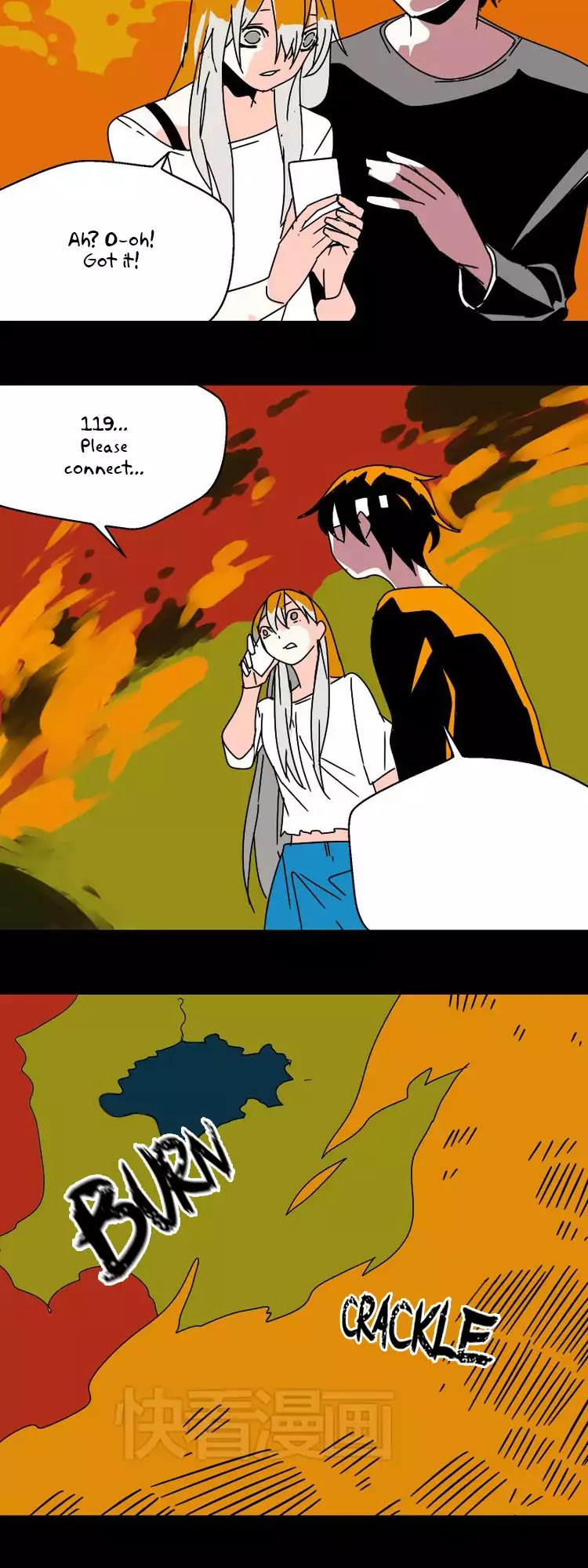 Beauty Game Chapter 1.32 page 5 - Vol.1 Chapter 32: Someone Started a Fire?!