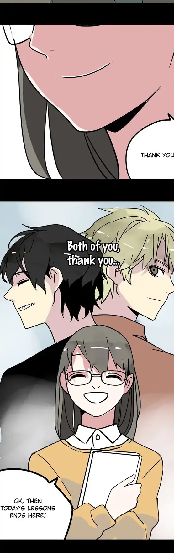 Beauty Game Chapter 1.49 page 37 - Vol.1 Chapter 49: Both of You...Thank You! (Season 1 Finale)